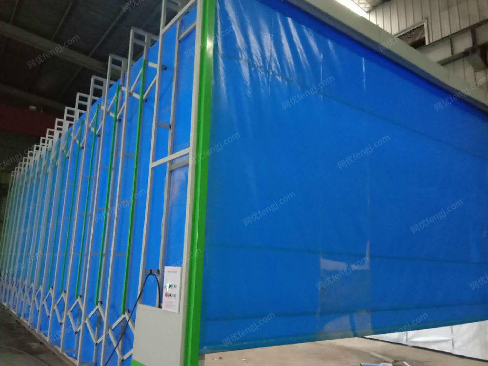 供应废气处理移动伸缩喷漆房方案制定 节能设备出售