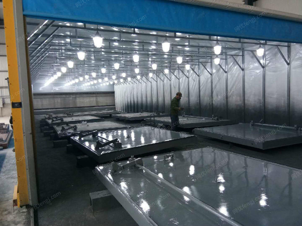 供应废气处理移动伸缩喷漆房方案制定 节能设备转让