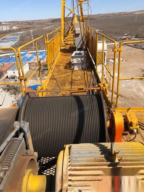 河北张家口出售京龙5613一台塔吊,高度18个节子一道扶墙