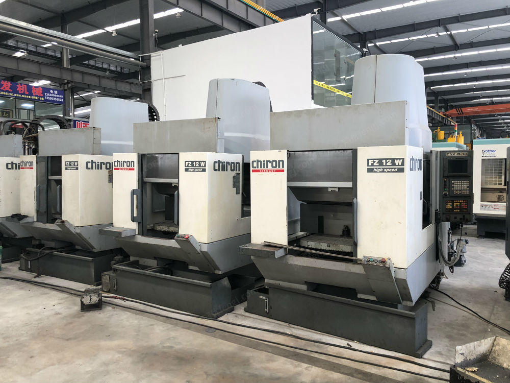 出售二手原装德国巨浪双工位cnc加工中心电脑锣