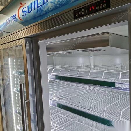 河南郑州出售99成新双开门穗凌风冷展示柜一个1700元