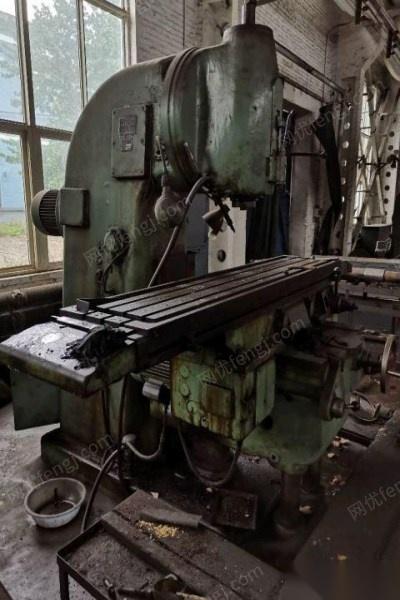 山东淄博闲置铣床一台处理 18000元