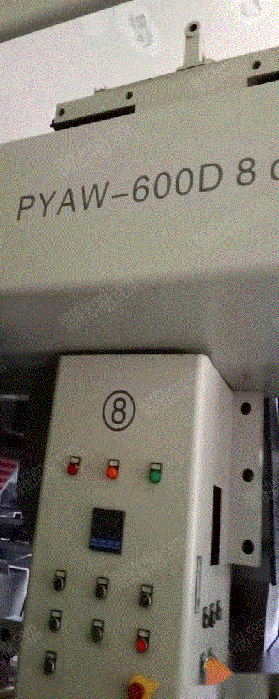 广东东莞转让PYAW-600水松纸无轴传动凹版印刷机 二手凹印机出售