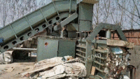 四川自贡出售二手纸壳打包机，160吨 90000元