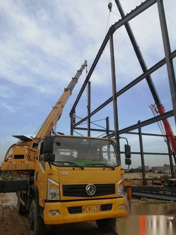 陕西宝鸡转让国五山东富康16吨吊车