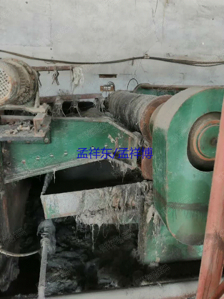 河北保定出售大型洗毛机一套滚筒烘干,300大卷装倍捻机三台 二手毛纺纱设备出售
