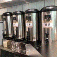 天津河北区全套奶茶设备技术95新出售