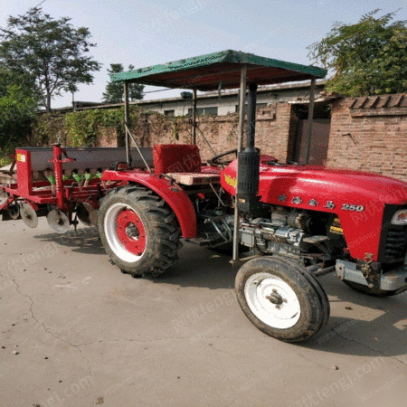 天津河北区拖拉机转让家闲置黄海金马250拖拉机
