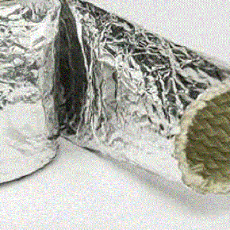 供应鑫茂铝箔玻纤套管 耐火材料设备价格