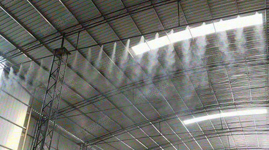 供应荆门市人工造雾设备厂家水泥厂商砼站降尘喷雾设备 其它设备出售