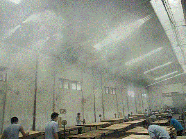 供应攀枝花工地围挡喷雾除尘降温人造雾设备喷雾降尘设备 其它设备转让