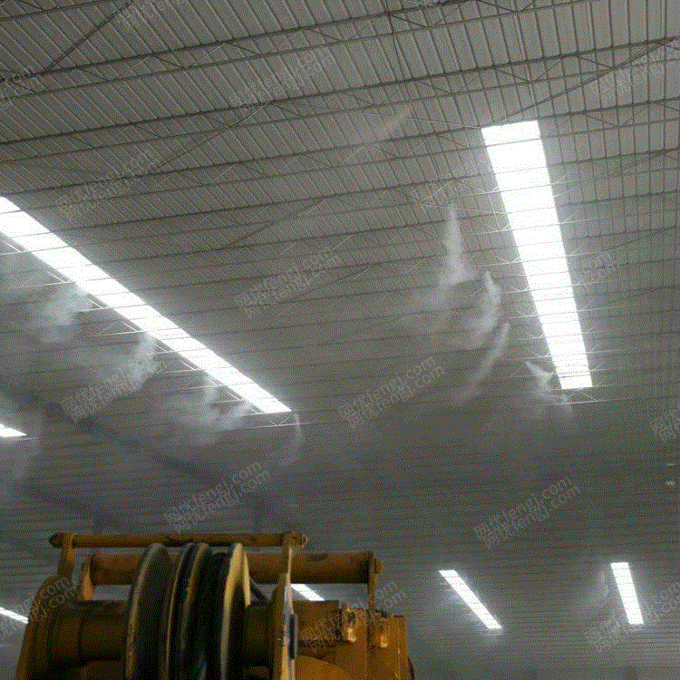 供应攀枝花工地围挡喷雾除尘降温人造雾设备喷雾降尘设备 其它设备价格