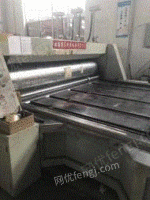 上海崇明县厂房拆迁 转让双色印刷开槽机