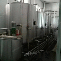 山东济南收购二手饮料厂设备灌装机