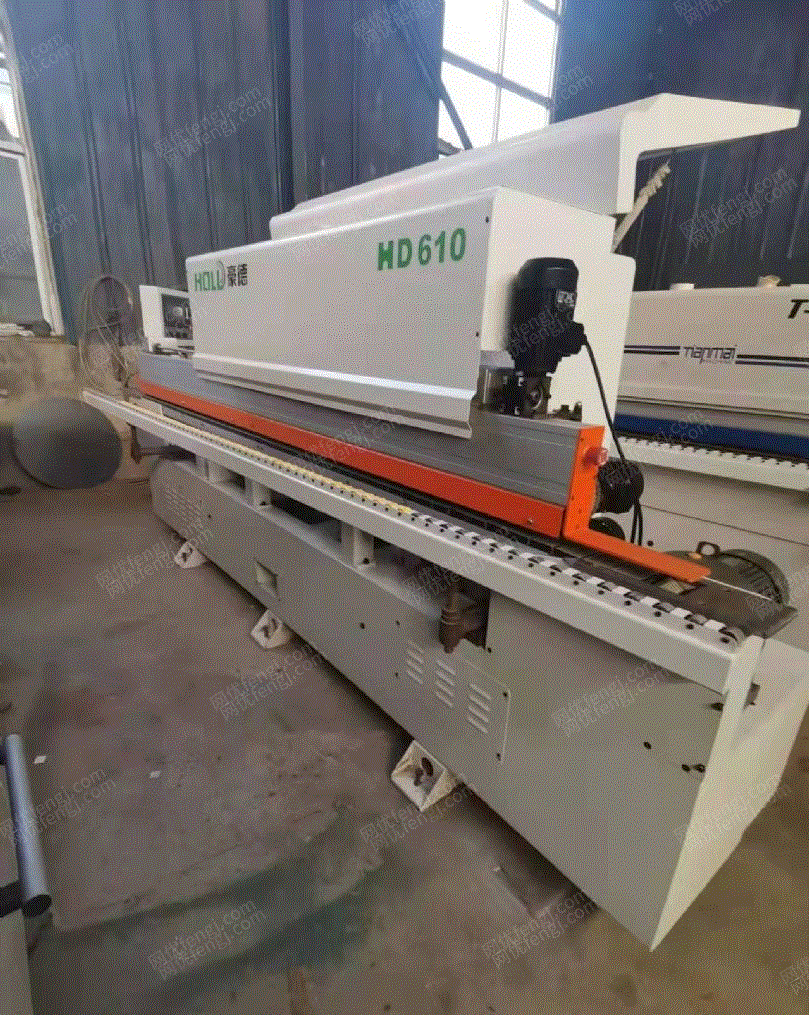 河北沧州转让广东豪德610全自动封边机开料机侧孔机异形
