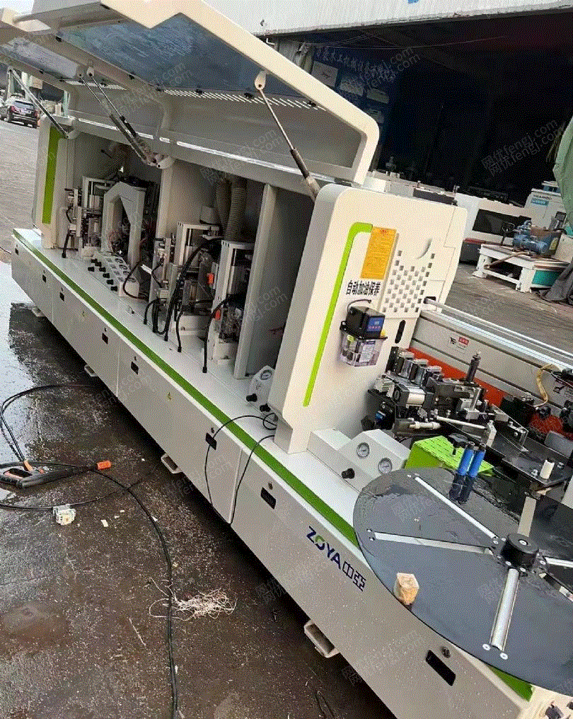 河北沧州20年广东中亚全自动封边机气动调使用2个月新出售