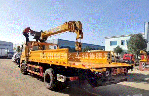 湖北随州转让国六的五十铃地库皮卡清障车 卡车(皮卡,小货)回收