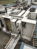 江苏宿迁出售1台二手玻璃设备-双圆边机直线型自动中转机组
