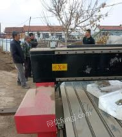 吉林延边朝鲜族自治州大理石雕刻机 木材雕刻机两台设备出售
