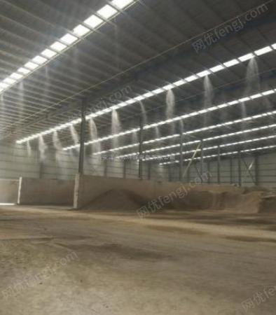 采石场商砼厂料棚高压喷雾除尘出售 除尘设备出售