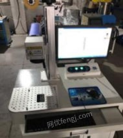 广东深圳二手光纤20瓦ipg不锈钢磨具激光打标机一台出售