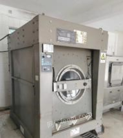 浙江杭州99成新二手干洗机水洗机烘干机工业洗衣机烫平机折叠出售