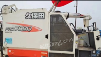 河南信阳因个人原因出售久保田758收割机拖拉机