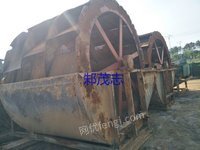 出售二手2.2*2.8M三槽洗砂机