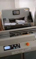 出售二手液压500切纸机，A3胶装机带侧胶各一台