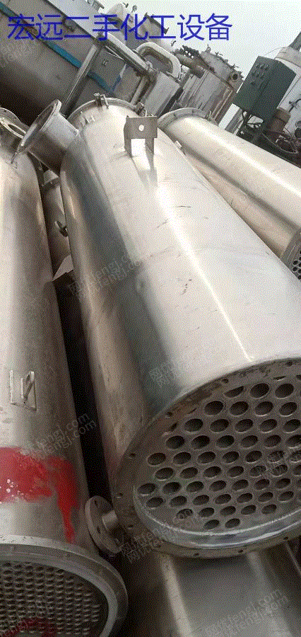 二手5-100平方不锈钢冷凝器现货出售 二手冷凝器转让