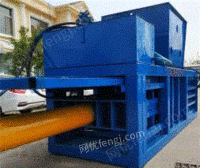 浙江温州120吨废纸打包机秸秆药材易拉罐压缩捆包机出售