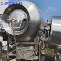 回收大型食品厂生产设备滚揉机，绞肉机