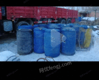 出售二手吨桶，塑料圆桶9.9成新