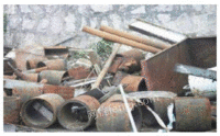 Recovery of scrap steel in large quantities and at high prices for