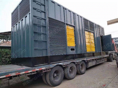 中古の発電機設備を販売する