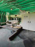 Sell 2016 Keshenglong 1425 two-color slotting die-cutting + hydraulic delivery rack, and connect with electricity for production