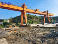 Buy second-hand double girder gantry crane 16 +16 tons