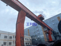 Guangzhou sells more than 16T sets of second-hand L-shaped gantry cranes