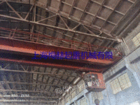 Wuxi, Jiangsu Province sells many second-hand QD10 tons single beam cranes