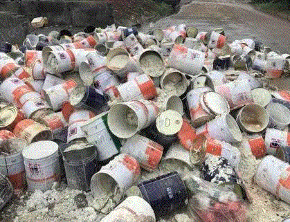 ペンキ塗り槽、山東省のプロ処理用ドラム缶