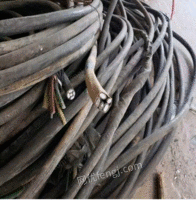 A large number of waste cables are recycled in Jieyang