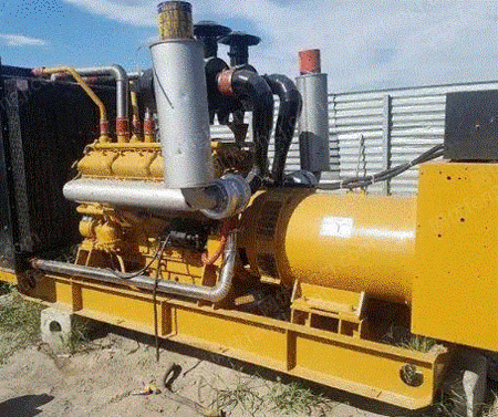 中古の上まきを回収する発電機