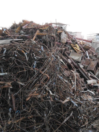廃棄鉄鋼100トンを大量回収福建省福州市
