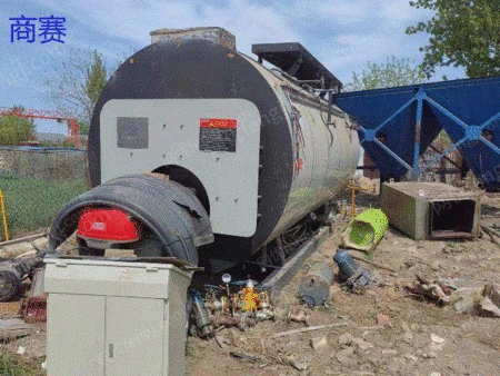 売却：18年6トン江蘇四方凝縮式ガス蒸気ボイラー、大ブランド熱効率高、配利雅路燃焼机