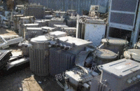 Long-term professional recycling of a batch of waste transformers in Wuhan, Hubei Province