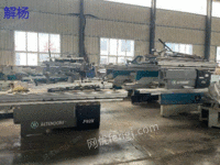 Several second-hand sliding table saws are sold