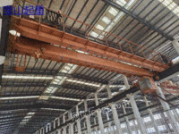 Jiangsu Nantong sells second-hand double-beam cranes and cranes QE10+10/3.2 tons