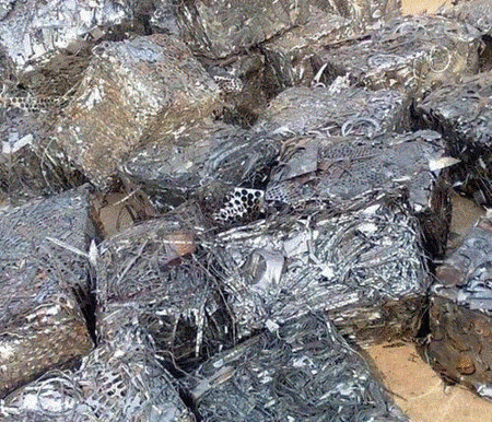 ステンレス鋼スクラップ201トンを長期的に大量回収陝西省楡林市