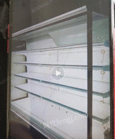重庆江北区出售二手风幕柜一体机，蔬菜水果，火锅串串店用