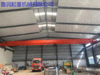 Tai'an sells second-hand 16-ton 33.5-meter single beam crane